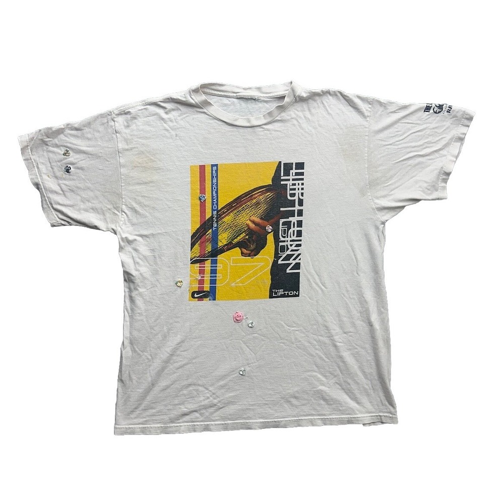 Vintage 1997 The Lipton Championship Tennis Rado Flowers  XL/2XL